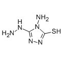    1750-12-5          4-AMINO-3-HYDRAZINO-5-MERCAPTO-1,2,4-TRIAZOLE

    